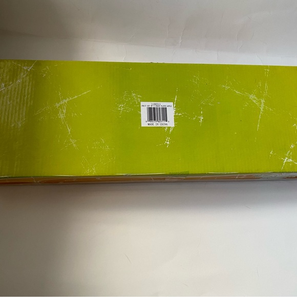 American Atelier At Home Fresh Fruit Ceramic Snack Plates Apples Brand New - Picture 8 of 8